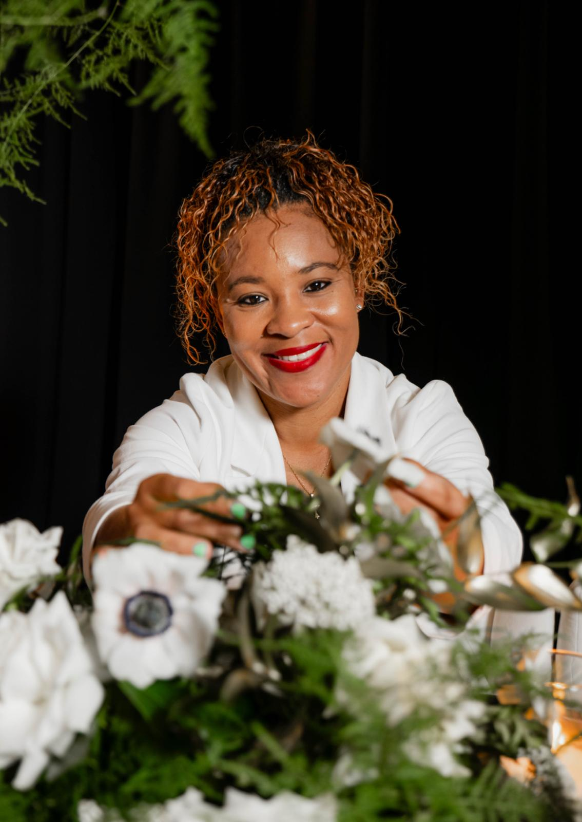Lisa Young, certified floral designer at ML Floral Market